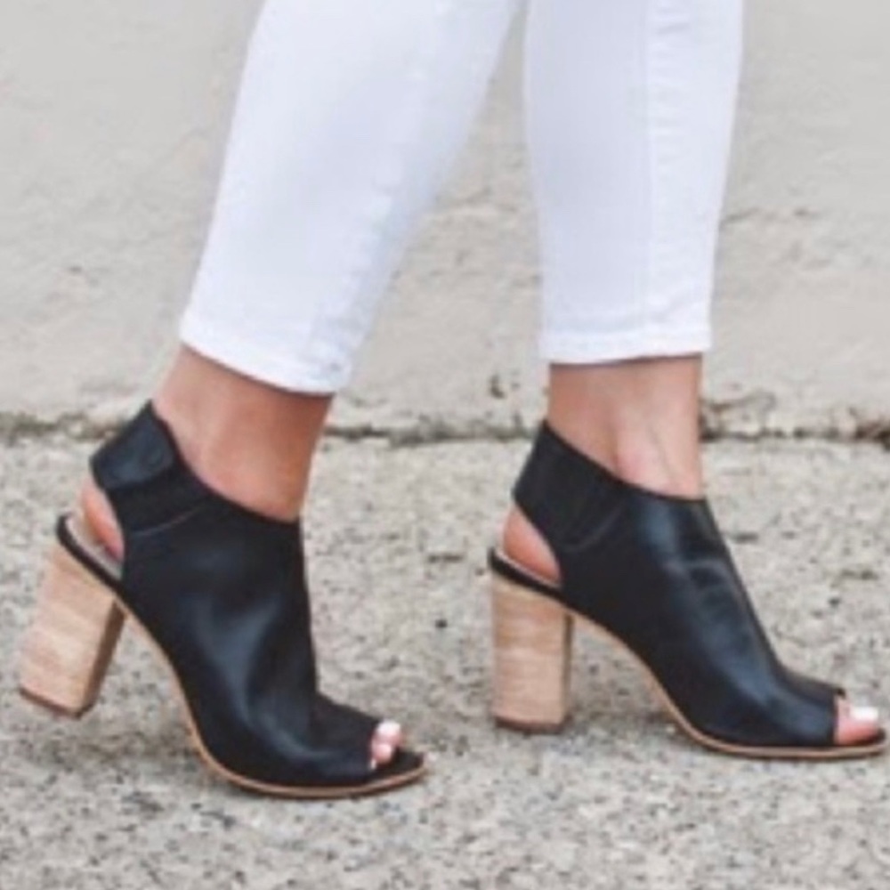 Steve Madden Nonstop Peep Toe Bootie - image 1